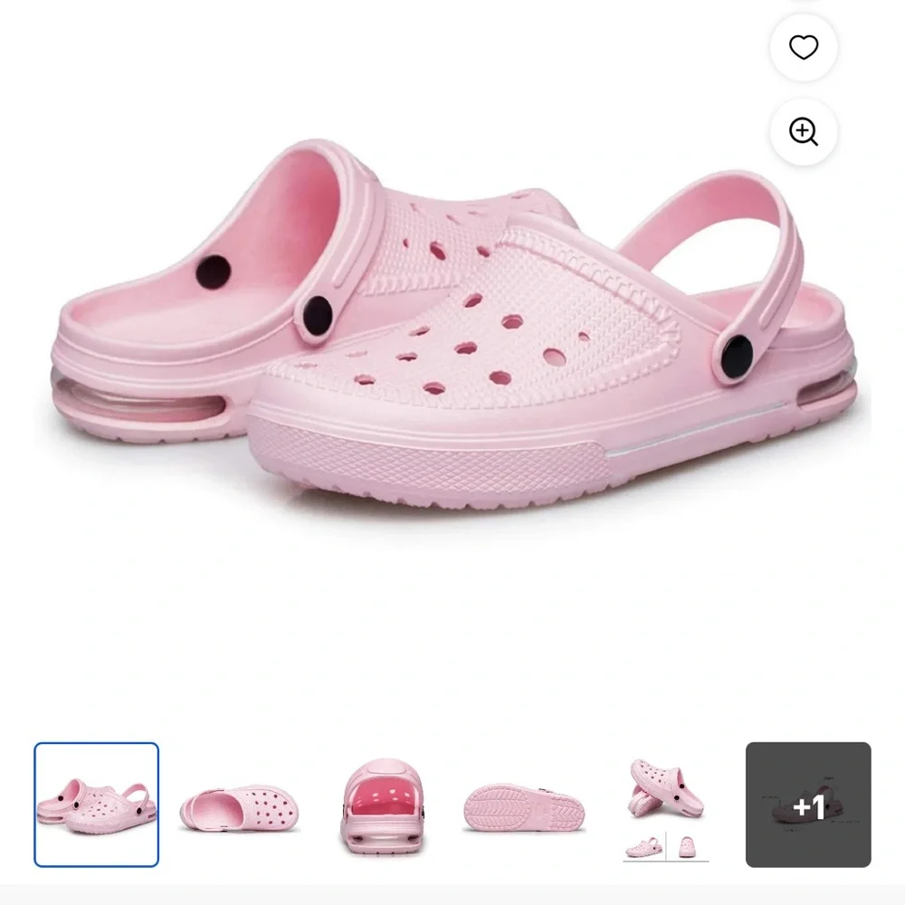 Kids Pink Clogs